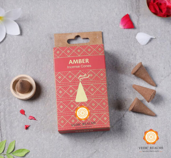 Amber-Natural-Incense-Cones