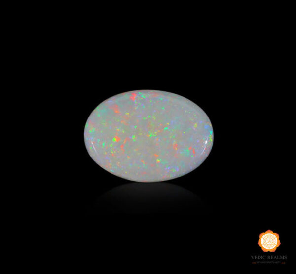 White Opal with Fire